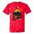 Life Is Better In A Canoe Canoeing Raglan Baseball Tee Tie-Dye T-Shirts Red Tie-Dye