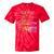 Love Many Trust Few Always Paddle Your Own Canoe Canoes Tie-Dye T-Shirts Red Tie-Dye