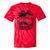 Love Many Trust Few Always Paddle Your Own Canoe Raglan Baseball Tee Tie-Dye T-Shirts Red Tie-Dye