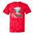 Solo Canoe Tourer Who Knows Every Rapid Campsite Portage Tie-Dye T-Shirts Red Tie-Dye