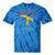 Anything You Canoe I Canoe Better Vintage Quote Sleeveless Tie-Dye T-Shirts Blue Tie-Dye