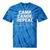 Camp Canoe Repeat Outdoor Adventure Tie-Dye T-Shirts Blue Tie-Dye