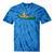 Canadian Canoe Yoke Canoeing Raglan Baseball Tee Tie-Dye T-Shirts Blue Tie-Dye