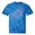 Canoe Canoeing Kayak Paddling Canoeist Tie-Dye T-Shirts Blue Tie-Dye