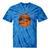 Canoe Canoeing Retro River Rat Raglan Baseball Tee Tie-Dye T-Shirts Blue Tie-Dye