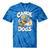 Canoe Dogs Golden Retriever Paddling Graphic Tie-Dye T-Shirts Blue Tie-Dye Canoe Dogs Golden Retriever Paddling Graphic Tie-Dye T-Shirts Blue Tie-Dye