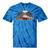 Canoe Lover Time To Paddle Raglan Baseball Tee Tie-Dye T-Shirts Blue Tie-Dye