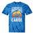 Canoe Old Man Sleeveless Tie-Dye T-Shirts Blue Tie-Dye