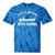 Canoe Paddle Raglan Baseball Tee Tie-Dye T-Shirts Blue Tie-Dye
