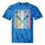 Canoe Vintage Canoeing Retro Canoe Paddling Tie-Dye T-Shirts Blue Tie-Dye