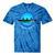 Kai Outrigger Canoe Hawaii Aloha State Paddling Retro Tie-Dye T-Shirts Blue Tie-Dye