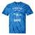 Kayak I Canoe Canoe Sleeveless Tie-Dye T-Shirts Blue Tie-Dye