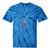 Kayak Lover Kayaking Canoe Paddling Water Sport Cute Kayaker Tie-Dye T-Shirts Blue Tie-Dye