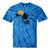 Kayaking Bear Retro Sunset Paddling Canoe Outdoor Adventure Tie-Dye T-Shirts Blue Tie-Dye