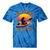 Kayaking Gets Me Wet Kayak Paddling Canoe Adult Joke Sleeveless Tie-Dye T-Shirts Blue Tie-Dye