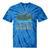 Kayaking Outdoor Water Sports Canoeing Paddle Kayak Tie-Dye T-Shirts Blue Tie-Dye