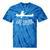 Lake Superior Bear Canoe Upper Peninsula For Yooper Tie-Dye T-Shirts Blue Tie-Dye