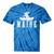 Maine Canoe Kayak Moose USA America Souvenir Tie-Dye T-Shirts Blue Tie-Dye