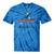 Monterey California Kayak Canoe Paddling Outdoor Tie-Dye T-Shirts Blue Tie-Dye
