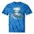 Solo Canoe Tourer Who Knows Every Rapid Campsite Portage Tie-Dye T-Shirts Blue Tie-Dye