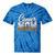 Women's Canoe Mom Leopard Print Paddle River Lake Sport Mother Tie-Dye T-Shirts Blue Tie-Dye