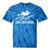 Women's Kayaking Live Love Kayak Kayaker Canoe Boat Paddling Lover Tie-Dye T-Shirts Blue Tie-Dye