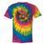 Canoe Ghost Camping Ghost Lake Halloween Spooky Fall Camping Tie-Dye T-Shirts Rainbow Tie-Dye