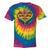 Canoe Heart Cute Minimalist Paddling Adventure Tie-Dye T-Shirts Rainbow Tie-Dye