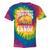 Canoe Old Man Sleeveless Tie-Dye T-Shirts Rainbow Tie-Dye