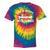 Canoe Paddle Raglan Baseball Tee Tie-Dye T-Shirts Rainbow Tie-Dye