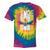 Canoe Vintage Canoeing Retro Canoe Paddling Premium Tri-Blend Tie-Dye T-Shirts Rainbow Tie-Dye