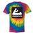 Outdoors Water Sports Canoe Canoeist Raglan Baseball Tee Tie-Dye T-Shirts Rainbow Tie-Dye