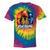Portaging Canoe Wilderness Adventure Scenic Graphic Tie-Dye T-Shirts Rainbow Tie-Dye