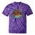 Bigfoot Kayak Paddling Lake Canoe Bigfoot Sasquatch Kayaking Tie-Dye T-Shirts Purple Tie-Dye