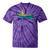 Canadian Canoe Yoke Canoeing Raglan Baseball Tee Tie-Dye T-Shirts Purple Tie-Dye
