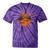 Canoe Canoeing Retro River Rat Raglan Baseball Tee Tie-Dye T-Shirts Purple Tie-Dye