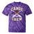 Canoe Crew Paddling Team Retro Graphic Tie-Dye T-Shirts Purple Tie-Dye