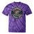 Canoe Fishing Crew Vintage Bass Paddles Tie-Dye T-Shirts Purple Tie-Dye