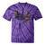 Canoe Ghost Camping Ghost Lake Halloween Spooky Fall Camping Tie-Dye T-Shirts Purple Tie-Dye