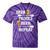 Canoe Kayak Tees Beer Paddle Repeat T-Shirt Tie-Dye T-Shirts Purple Tie-Dye