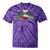 Canoe Lover Time To Paddle Raglan Baseball Tee Tie-Dye T-Shirts Purple Tie-Dye