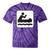 Cool Outdoor Water Sport Canoe Raglan Baseball Tee Tie-Dye T-Shirts Purple Tie-Dye