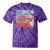 Eat Sleep Canoe Repeat Vintage Canoeing Canoeist Men Boys Raglan Baseball Tee Tie-Dye T-Shirts Purple Tie-Dye