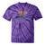 It's A Good Day For Canoeing Retro 70s Vintage Distressed Raglan Baseball Tee Tie-Dye T-Shirts Purple Tie-Dye