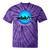 Kai Outrigger Canoe Hawaii Aloha State Paddling Retro Tie-Dye T-Shirts Purple Tie-Dye