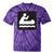 Outdoors Water Sports Canoe Canoeist Raglan Baseball Tee Tie-Dye T-Shirts Purple Tie-Dye