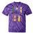 Paddle Canoe Tie-Dye T-Shirts Purple Tie-Dye