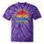 Never Underestimate An Old Man With a Canoe Retro Sleeveless Tie-Dye T-Shirts Purple Tie-Dye