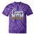 Women's Canoe Mom Leopard Print Paddle River Lake Sport Mother Tie-Dye T-Shirts Purple Tie-Dye
