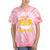 Canoe Beer Campfire Repeat Kayak Canoe Tie-Dye T-Shirts Coral Tie-Dye